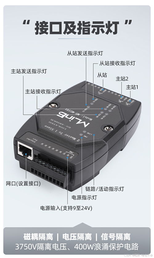 多主多從緩存隔離型RS485集線器在機械設備中的應用